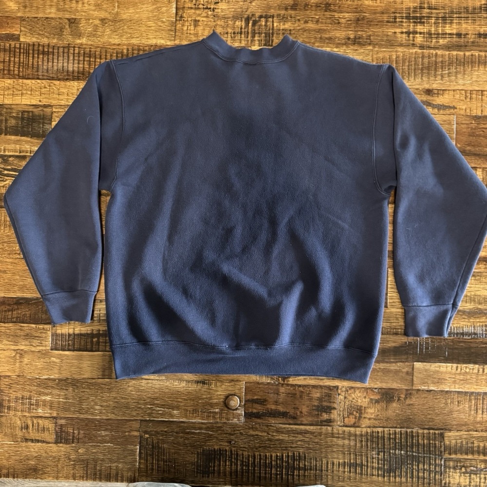 Dallas Cowboys NFC Champions Vintage 90s Sweatshirt‎ Logo 7 Large USA - Picture 5 of 7